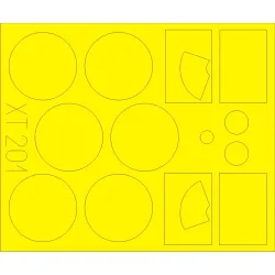 Eduard XT201 1/35 Kfz.2 Radio car Sticker for AFV
