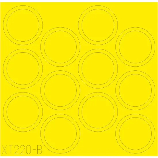 Eduard XT220 1/35 T-72A Sticker for AFV