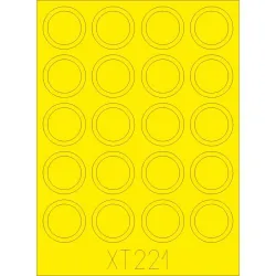 Eduard XT221 1/35 R35 French light tank Sticker for AFV