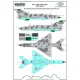 ModelMaker 1/144 D144107 MiG-21 Around The World Aircraft Decal