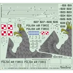 ModelMaker 1/144 D144111 C-130 Hercules in Polish service Decal full stenciling