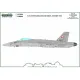 ModelMaker 1/32 D32201 F/A-18C/D Switzerland Air Force set Aircraft Decal
