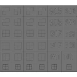 ModelMaker 1/32 MD32005 MiG-19 in Polish service masks Aircraft Mask