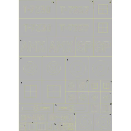 ModelMaker 1/32 MD32033 DH-82 Tiger Moth vol.1 Aircraft Mask