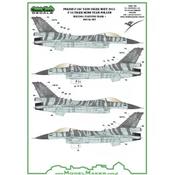 ModelMaker 1/32 MD32061 Polish F-16C NATO Tiger Meet 2015 Tiger Demo Team Mask