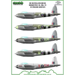 ModelMaker 1/32 MD32099 De Havilland DH-98 Mosquito F.B. Mk VI Polish mask+decal