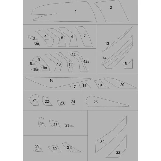 ModelMaker 1/32 MD32120 GREEK F-16C block 52 ZEUS DEMO TEAM 2015 decal + masks