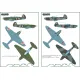 ModelMaker 1/48 D48040 Yak-1/3/7/9 in Polish service vol.1 Aircraft Decal