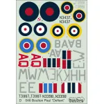 ModelMaker 1/48 D48046 Boulton Paul Defiant Aircraft Decal