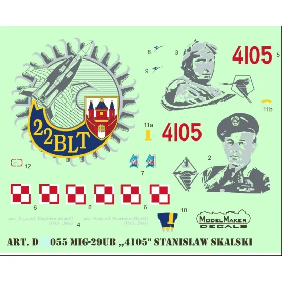 ModelMaker 1/48 D48055 MiG-29UB 