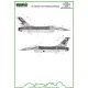 ModelMaker 1/48 D48059 20 Years of F-16 in Portuguese service Aircraft Decal
