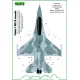 ModelMaker 1/48 D48073A Polish F-16C/D Stencils Aircraft Decal