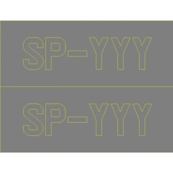 ModelMaker 1/48 D48077 Yak-18 SP-YYY Aircraft Decal