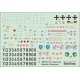 ModelMaker 1/48 D48095 German Typhoons Stencils insignias Kopia Aircraft Decal