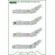 ModelMaker 1/48 D48155 MiG-17 Around the world - Asian Fresco Part I Decal