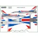 ModelMaker 1/48 D48160 Dutch F-16 Demo 1994 Aircraft Decal