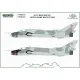 ModelMaker 1/48 D48173 Su-22 Boar Mouth + bonus shark mouth tanks Aircraft Decal