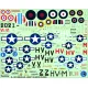 ModelMaker 1/48 D48182 Boleslaw "Mike" Gladych Planes Aircraft Decal ModelMaker 1/48 D48182 Boleslaw "Mike" Gladych Planes Aircraft Decal