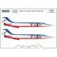 ModelMaker 1/48 D48188 German F-104G MFG2 „Vikings” DEMO TEAM Aircraft Decal ModelMaker 1/48 D48188 German F-104G MFG2 „Vikings” DEMO TEAM Aircraft Decal