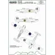 ModelMaker 1/48 IM48703 Hawker Hurricane Roundels and Fin Flashes - EARLY Mask
