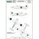 ModelMaker 1/48 IM48704 Hawker Hurricane Roundels and Fin Flashes - LATE Mask