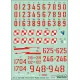 ModelMaker 1/72 D72025 MiG-17/Lim-5/6 in Polish service vol.1 Aircraft Decal