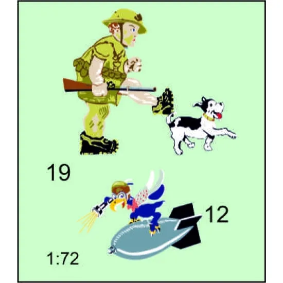 ModelMaker 1/72 D72032A Polish Liberators vol.1 Aircraft Decal