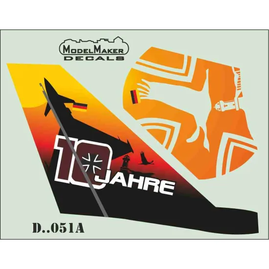 ModelMaker 1/72 D72051A Eurofighter Typhoon 10 Years German AF TLG 73 Steinhoff