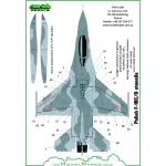 ModelMaker 1/72 D72073 Polish F-16C/D Stencils Aircraft Decal