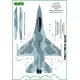 ModelMaker 1/72 D72073 Polish F-16C/D Stencils Aircraft Decal