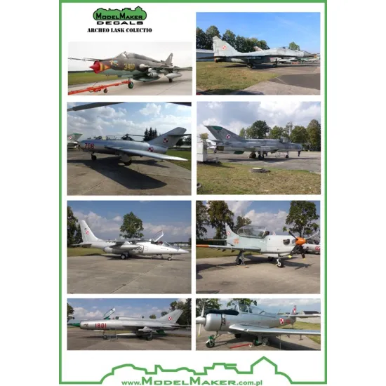 ModelMaker 1/72 D72088 Archeo Lask colection Aircraft Decal