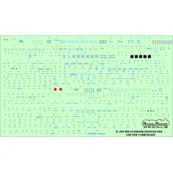 ModelMaker 1/72 D72091 MiG-29 Polish stencils Aircraft Decal