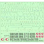 ModelMaker 1/72 D72108 Su-22 in Polish service part 3 gray scheme Aircraft Decal