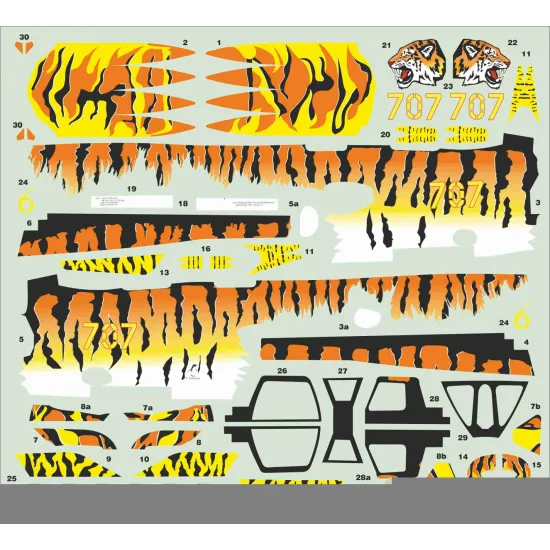 ModelMaker 1/72 D72119 Su-22UM-3K „707