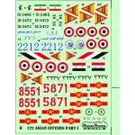 ModelMaker 1/72 D72122 Asian Fitters Part I Aircraft Decal
