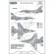ModelMaker 1/72 D72125 Greek F-16’s stencils and insignias Aircraft Decal