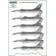 ModelMaker 1/72 D72136 F-16A/AM/B/BM Portuquese service set Aircraft Decal