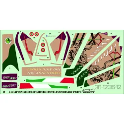ModelMaker 1/72 D72143 Apennine Eurofighters Part 3 Aircraft Decal
