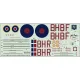 ModelMaker 1/72 D72168 Avro Lancaster in Polish service part I Aircraft Decal