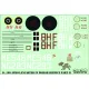 ModelMaker 1/72 D72169 Avro Lancaster in Polish service part II Aircraft Decal