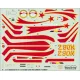 ModelMaker 1/72 D72171 Belgian F-16AM 75 Years 2ND Squadron Comet Aircraft Decal