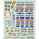 ModelMaker 1/72 D72175 Belgian F-16 Squadrons GENERIC SET Aircraft Decal