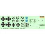 ModelMaker 1/72 D72188 German F-104G MFG2 „Vikings” DEMO TEAM Aircraft Decal