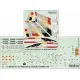 ModelMaker 1/72 D72202 First Belgian F-16 with 8000 hours Aircraft Decal