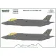 ModelMaker 1/72 D72218 Belgian F-35 generic set Aircraft Decal