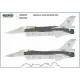 ModelMaker 1/72 D72232 Slovak F-16C/D generic set Aircraft Decal