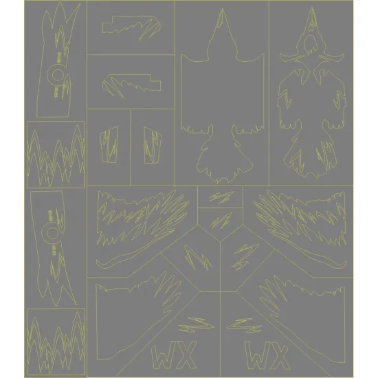 ModelMaker 1/72 MD72138 Polish F-16C RAVEN 100th Anniversary Polish AF masks set