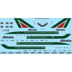 26Decals 100-51 1/100 Alitalia Boeing 727-243 laser decal