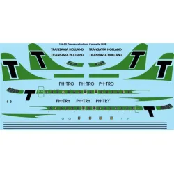 26Decals 144-09 1/144 Transavia Holland Caravelle 3 / 6R laser decal - for Airfix kit