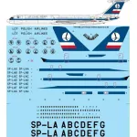 26Decals 144-1006 1/144 LOT Polish Airlines Ilyushin IL-62 laser decal
